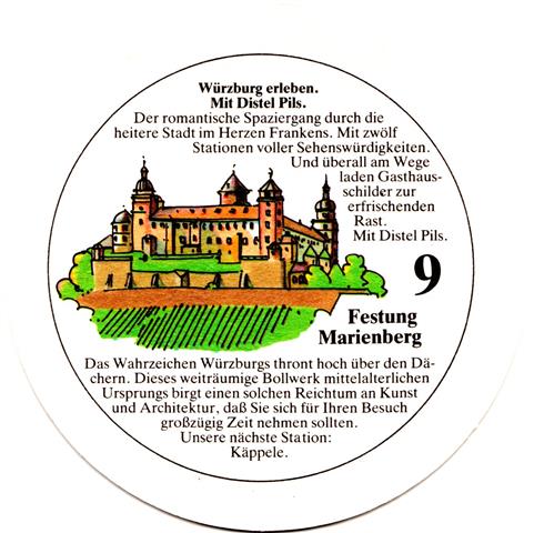 tauberbischofsheim tbb-bw distel würz II 6b (rund215-9 festung marienberg)